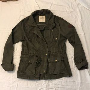 Hollister military jacket